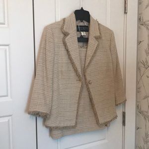 Skirt and blazer